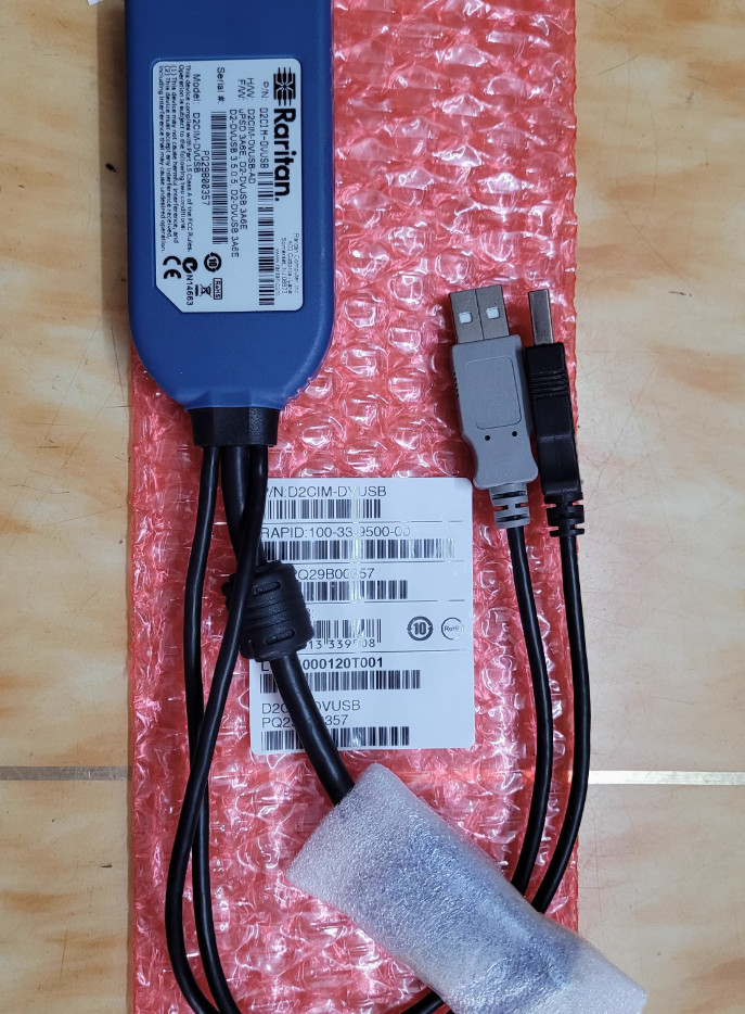 Raritan Dominion KX II Computer Interface Module - KVM extender D2CIM-DVUSB