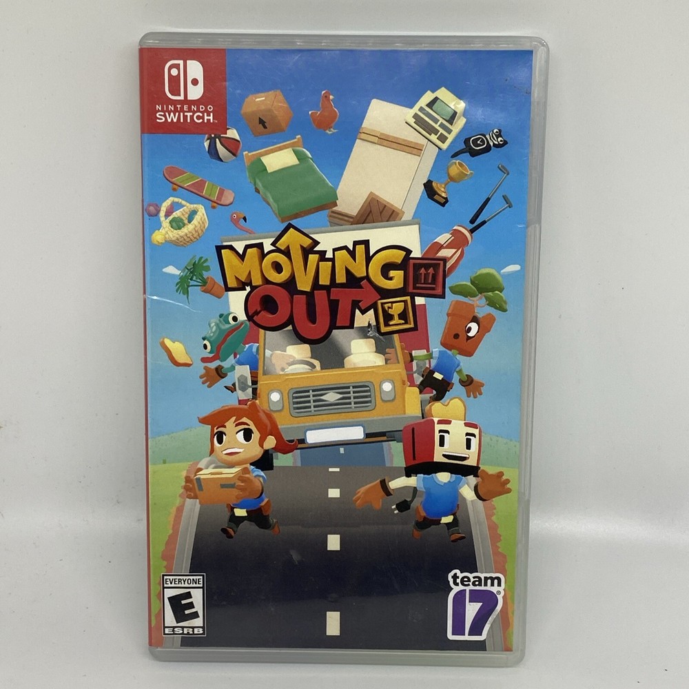 Moving Out (Nintendo Switch) Case Only, Used