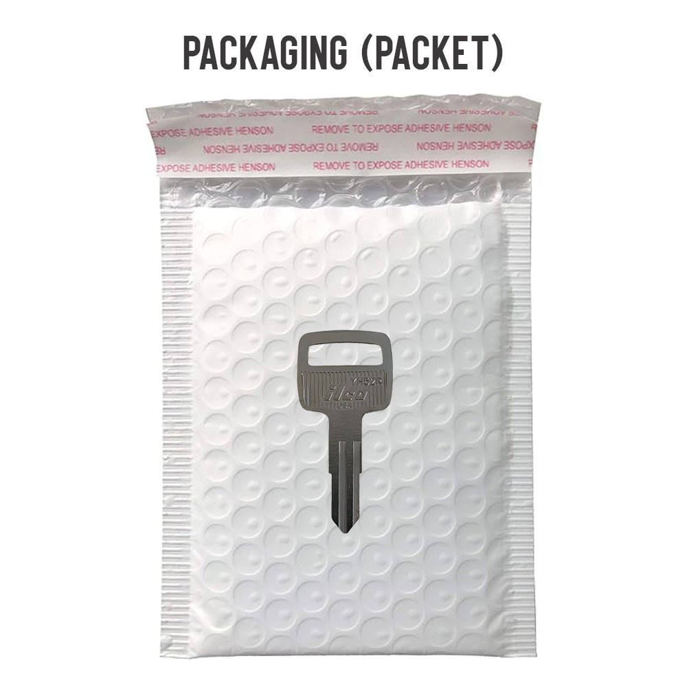 YH52R Key Blank Nickel