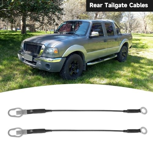 Rear Tailgate Support Cable Lift Gate Pickup Tailgate Lift Support Straps -