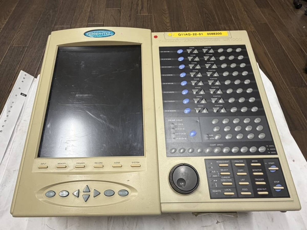 GRAPHTEC WR1000 Thermal Array Recorder Data Logger Unit