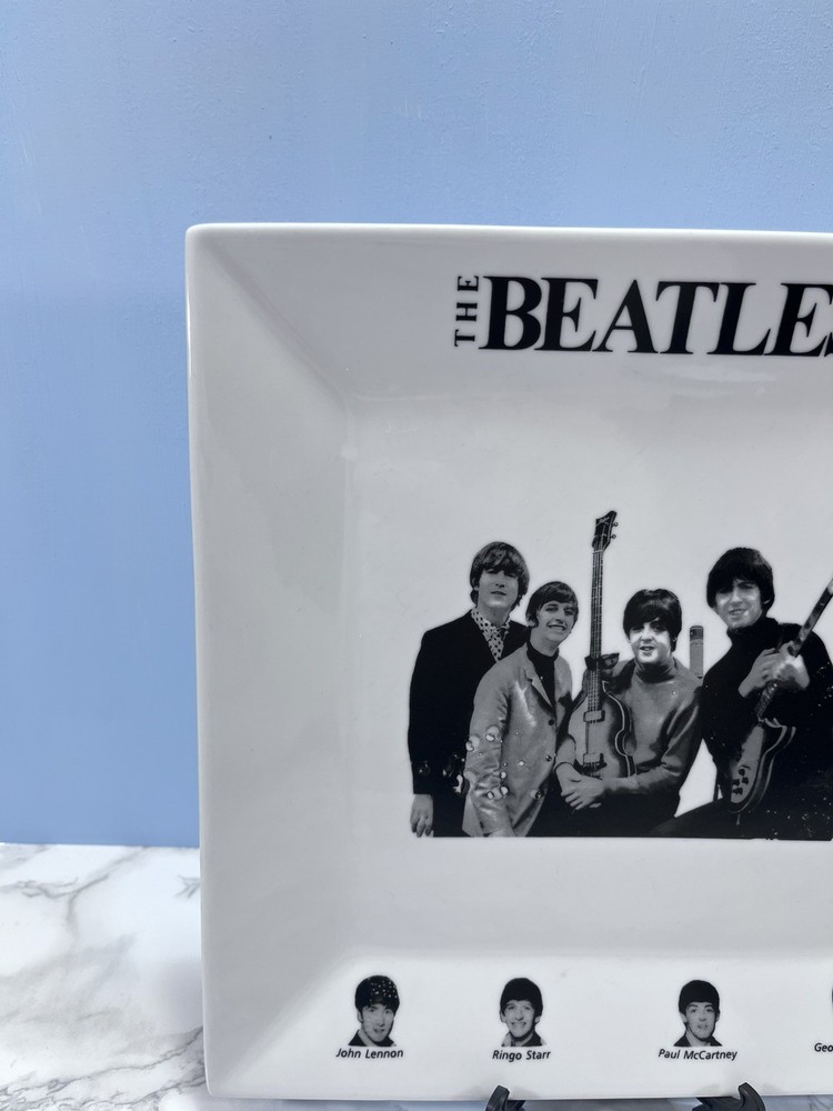Vintage - The Beatles Square Plate