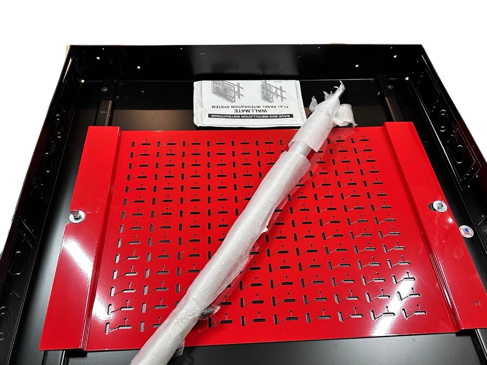 RP Visuals 32MAXB Wall Mate In-Wall Flush Panel Back Box Black - (DAMAGED AS-IS)