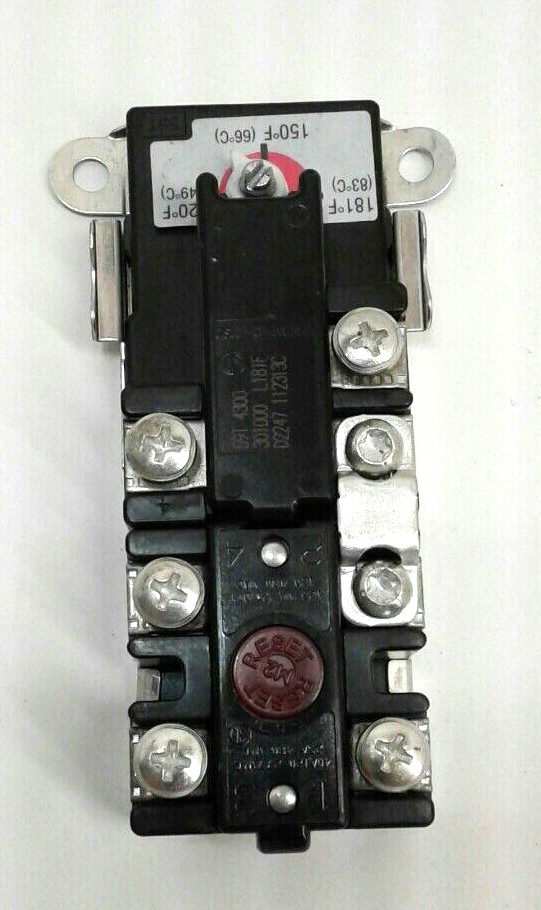 Therm-O-Disc Water Heater Thermostat Dual Element  66T 4401/59T 4300  120-181° F