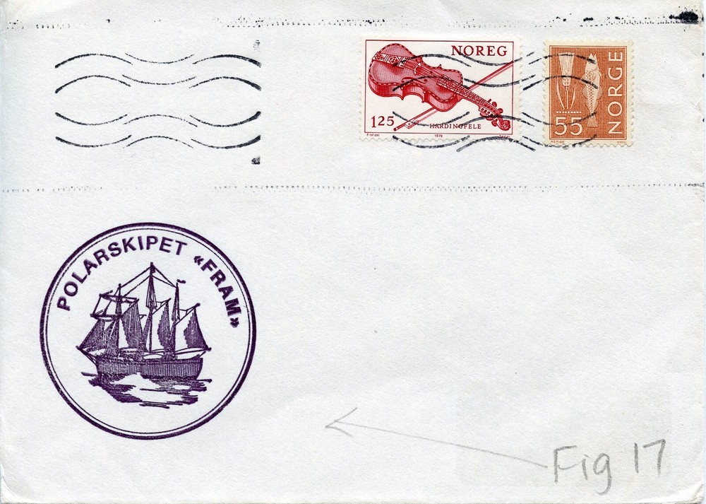 NORWAY   POLAR SHIP FRAM  FDC1858