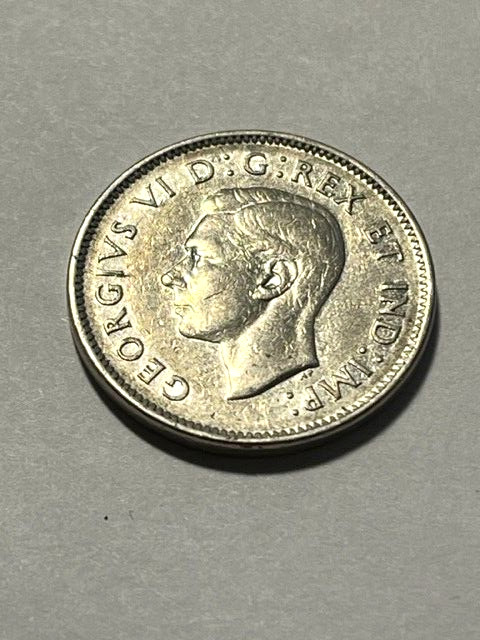 1938 Canada 5 Cents VF+ #13016