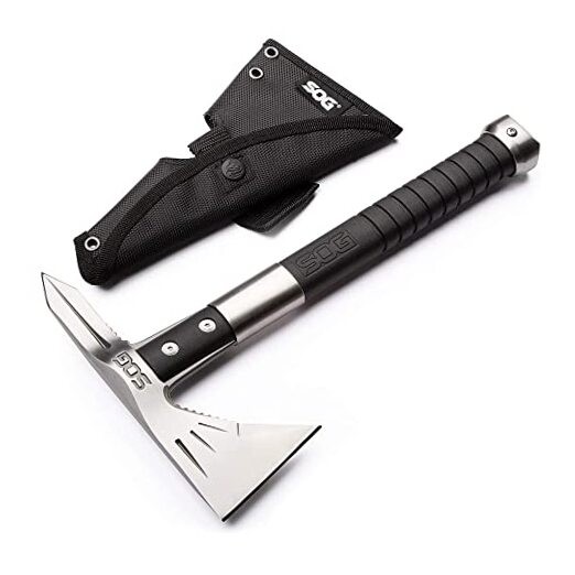 Tomahawk Tactical Hatchet - Voodoo Hawk Mini Tactical Axe, Throwing Satin