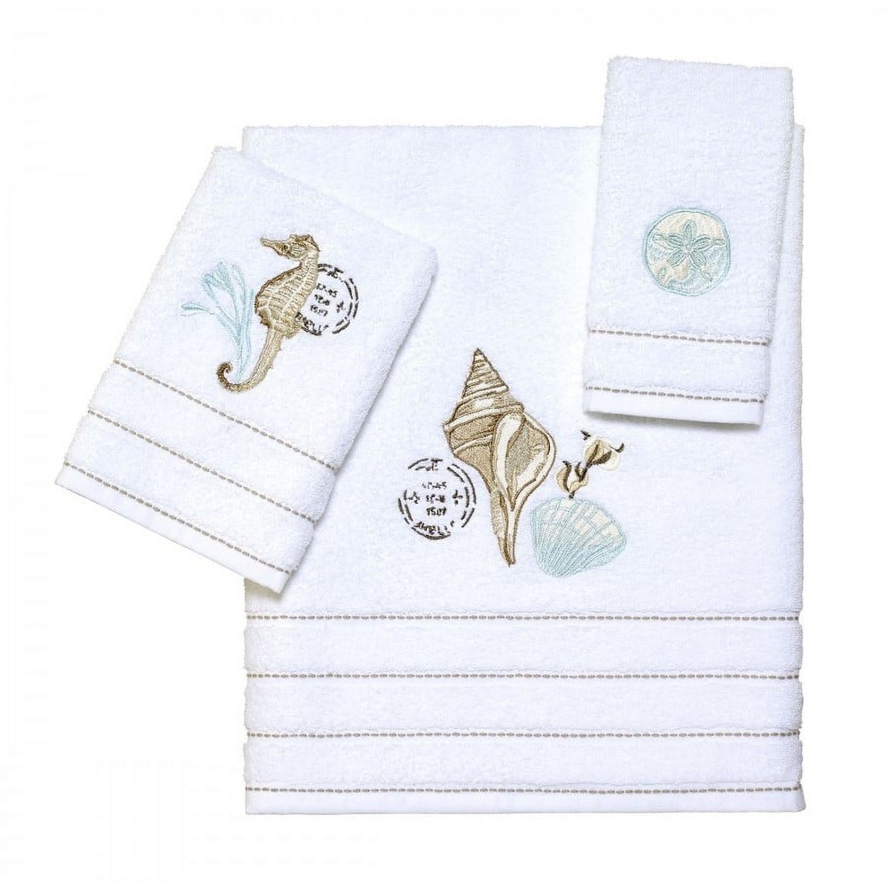 Farmhouse Shell Fingertip Towel
