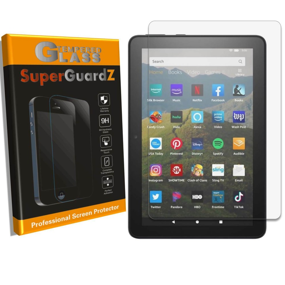 Anti Blue Light Glass Screen Protector For Amazon Fire HD 8 /Plus /Plus (2022)