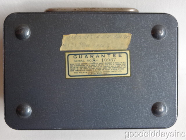 Hickok Model 435 Volt Ohm Milliammeter Tester