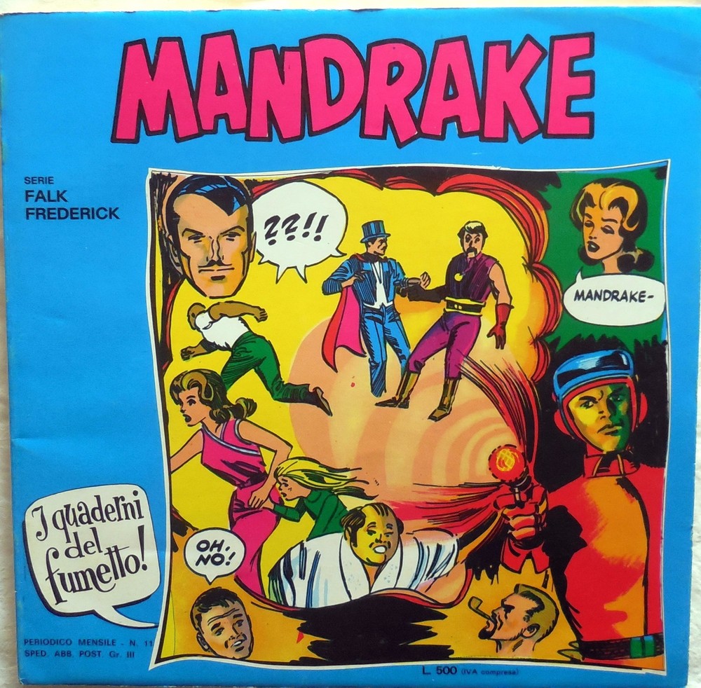 SWORD THE COMIC BOOKBOOKS N.11 1974 MANDRAKE