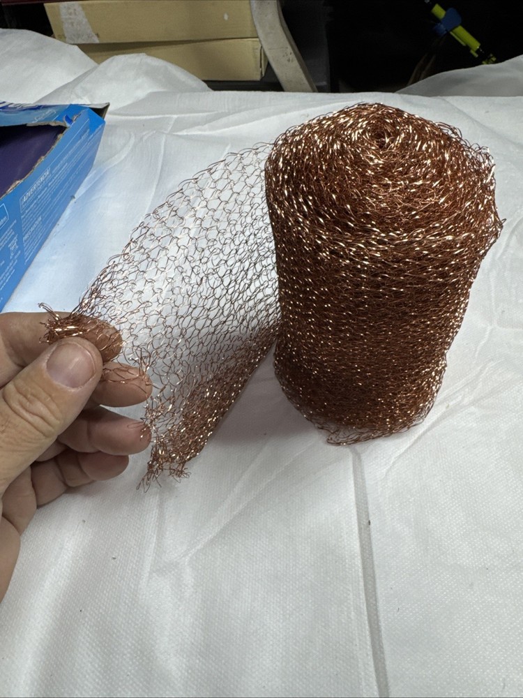 1 Roll Distilling Copper Mesh Roll Laboratory Copper Roll Mesh Screen For