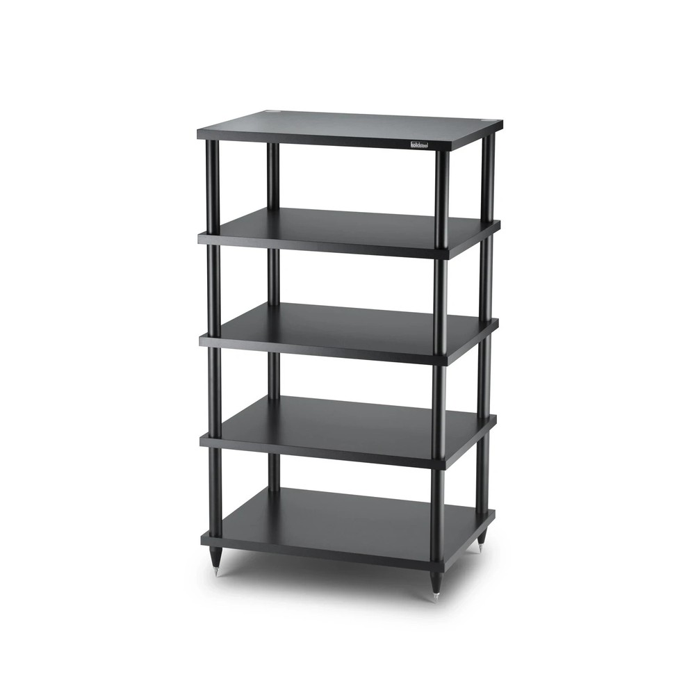 Solidsteel S2-5 Five-Shelf Audio Rack - Black