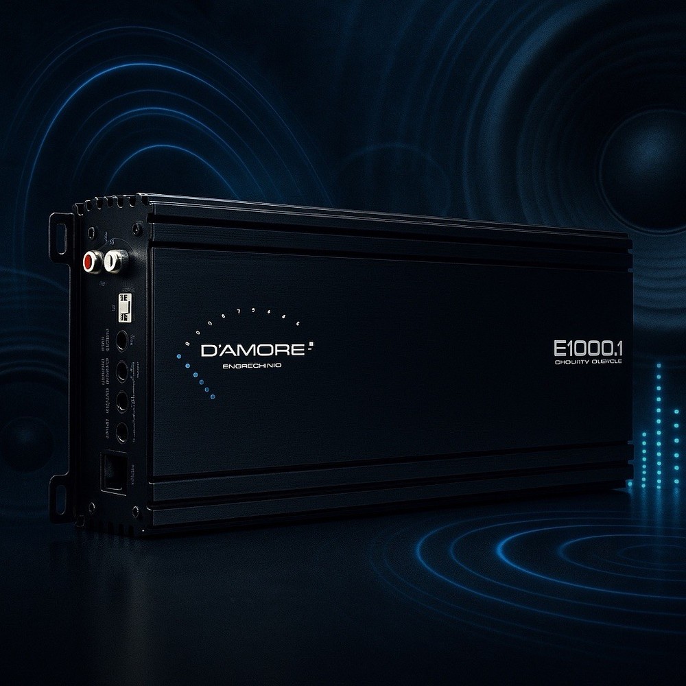 D'Amore E1000.1 MONO POWER AMPLIFIER WITH CLEAN D TECHNOLOGY