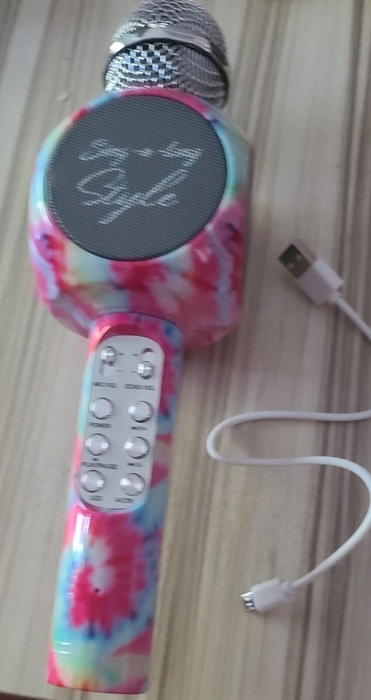 Tie-Dye Karaoke Microphone
