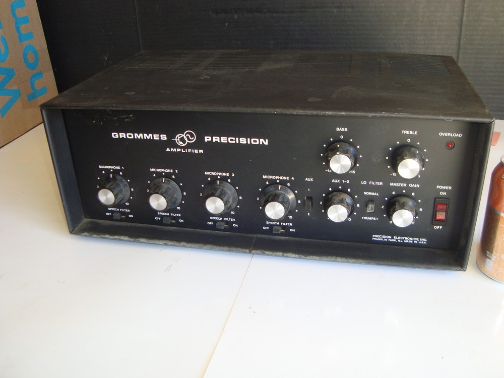 Working Grommes Precision Solid State Amplifier GT-60