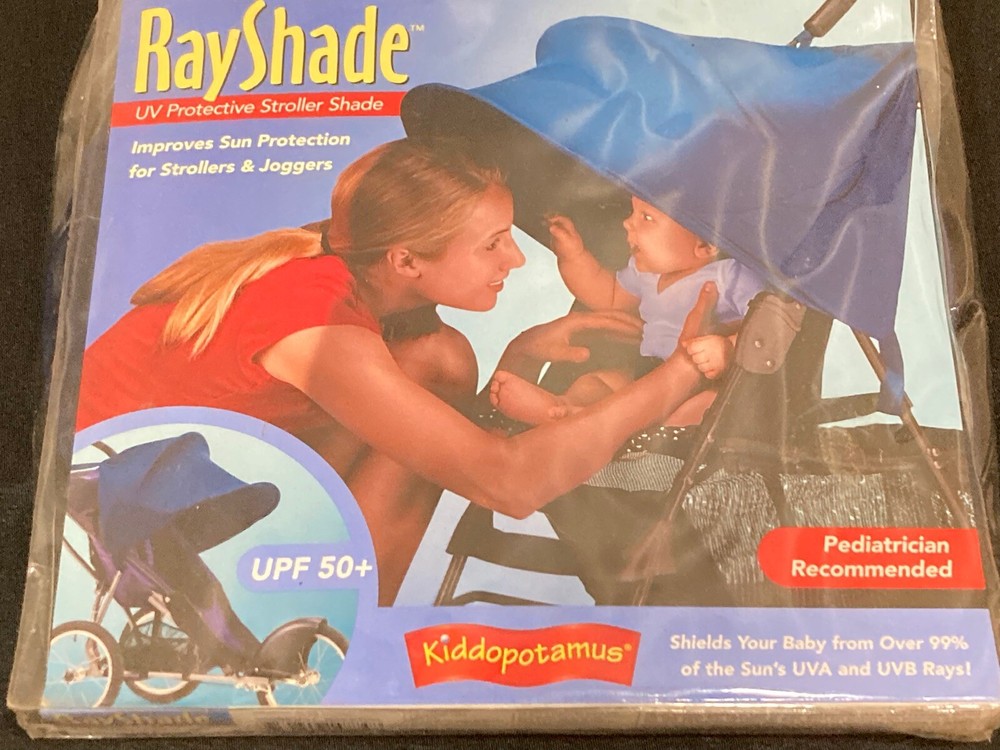 Summer Infant Rayshade UV Protective Stroller Shade Cover, Black