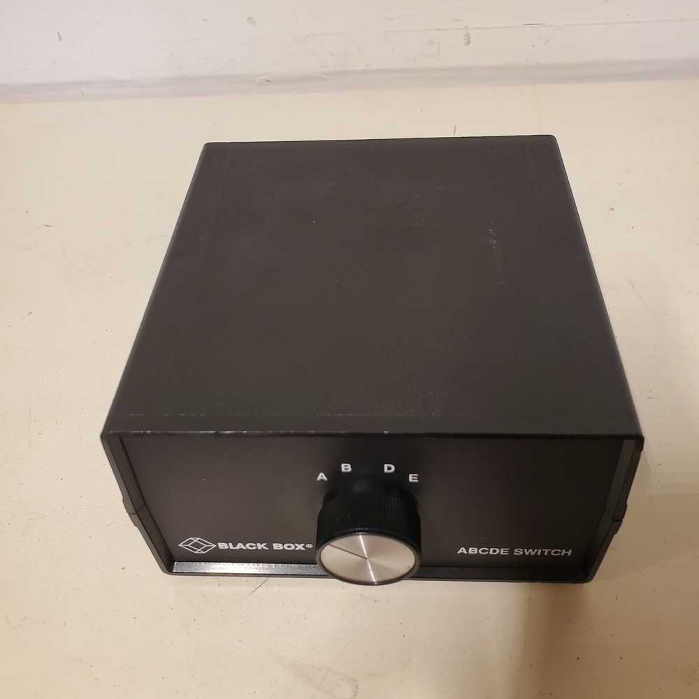 USED Black Box SW058A-FFFFF 5 Position ABCDE Switch