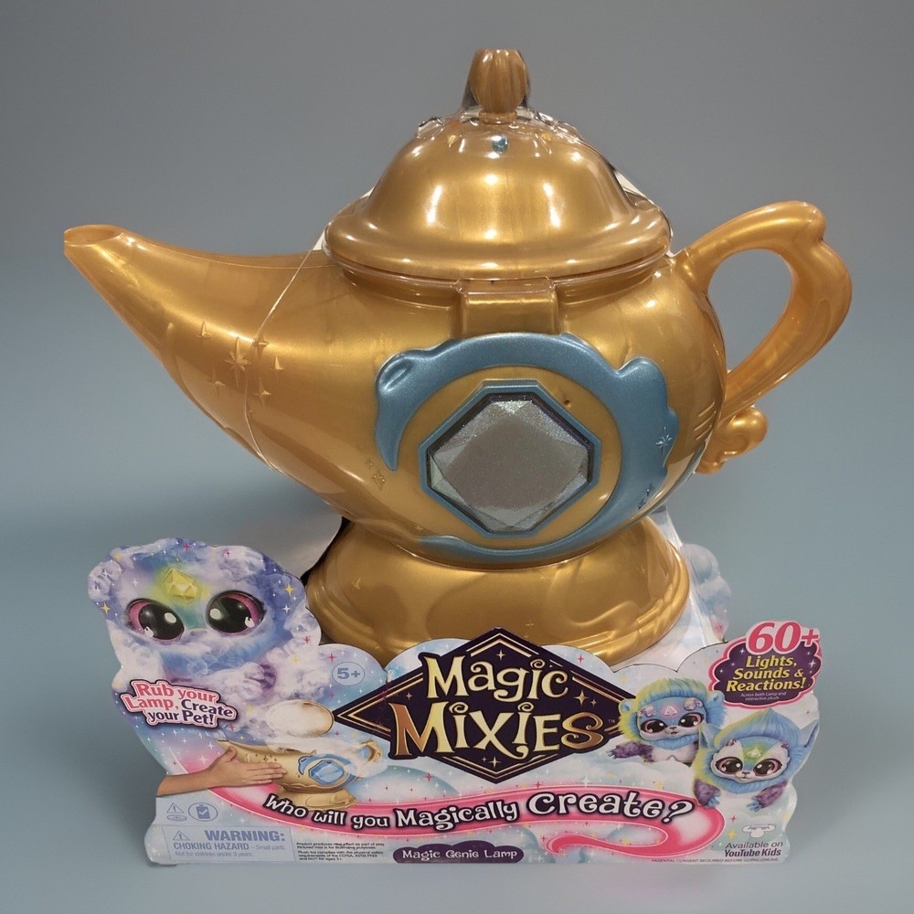 Magic Mixies Genie Lamp Blue New