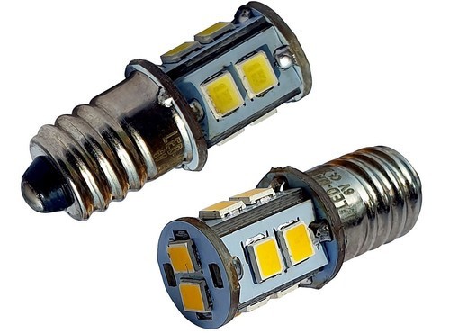 10x 2x E10 Bulb Replacement LED 6V AC DC Lighting Screw Base Warm White White