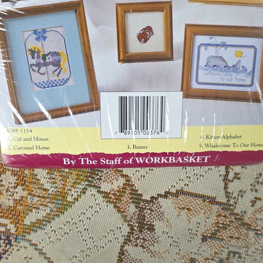 Workbasket Classic Patterns Pattern Booklet Animals & Insects Frame WBS 1154