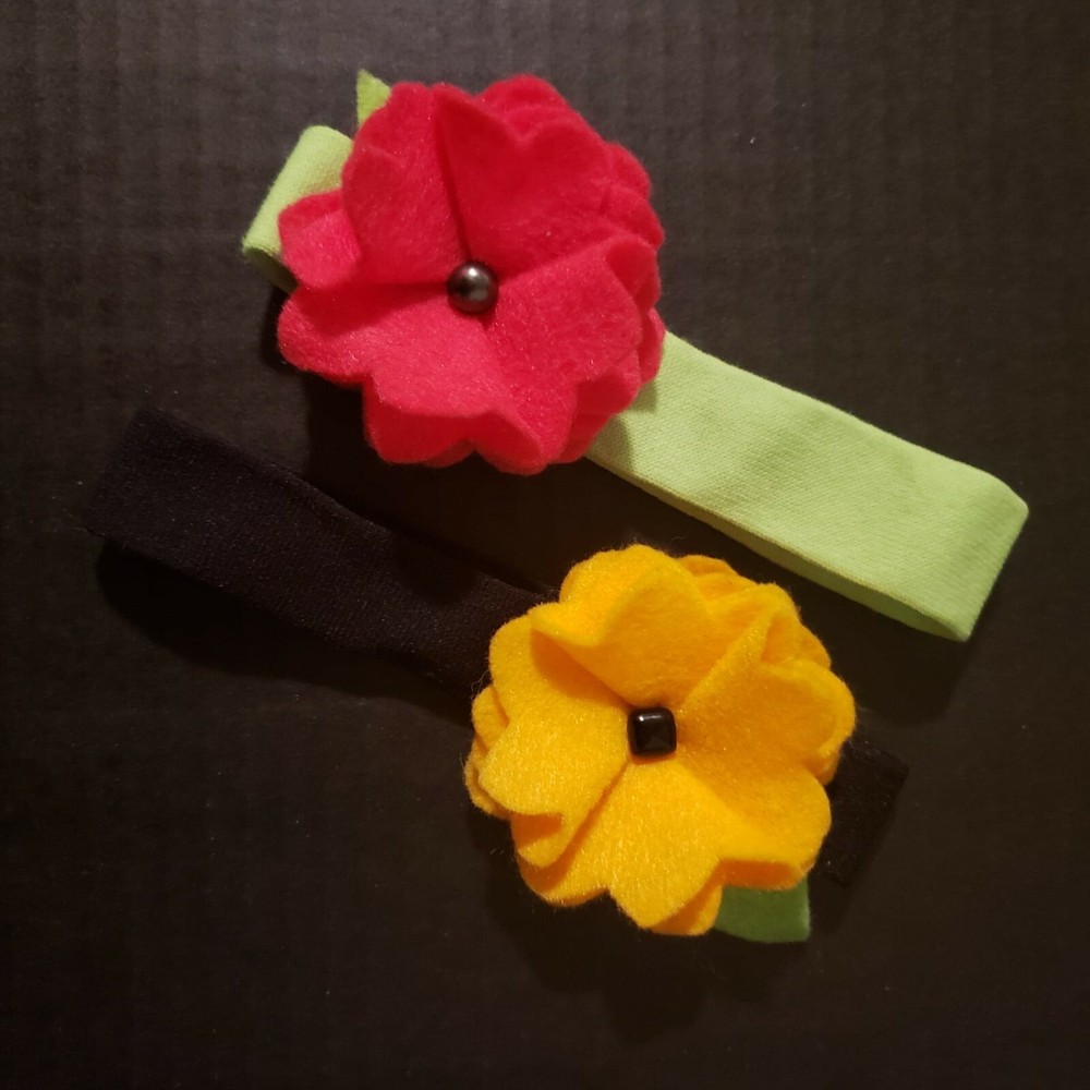 Felt headband, set of 2