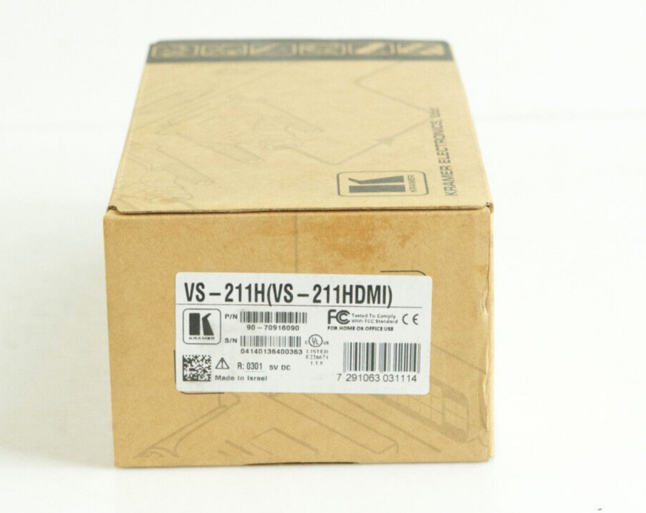 New Kramer Electronics HDMI Switch VS-211H k125