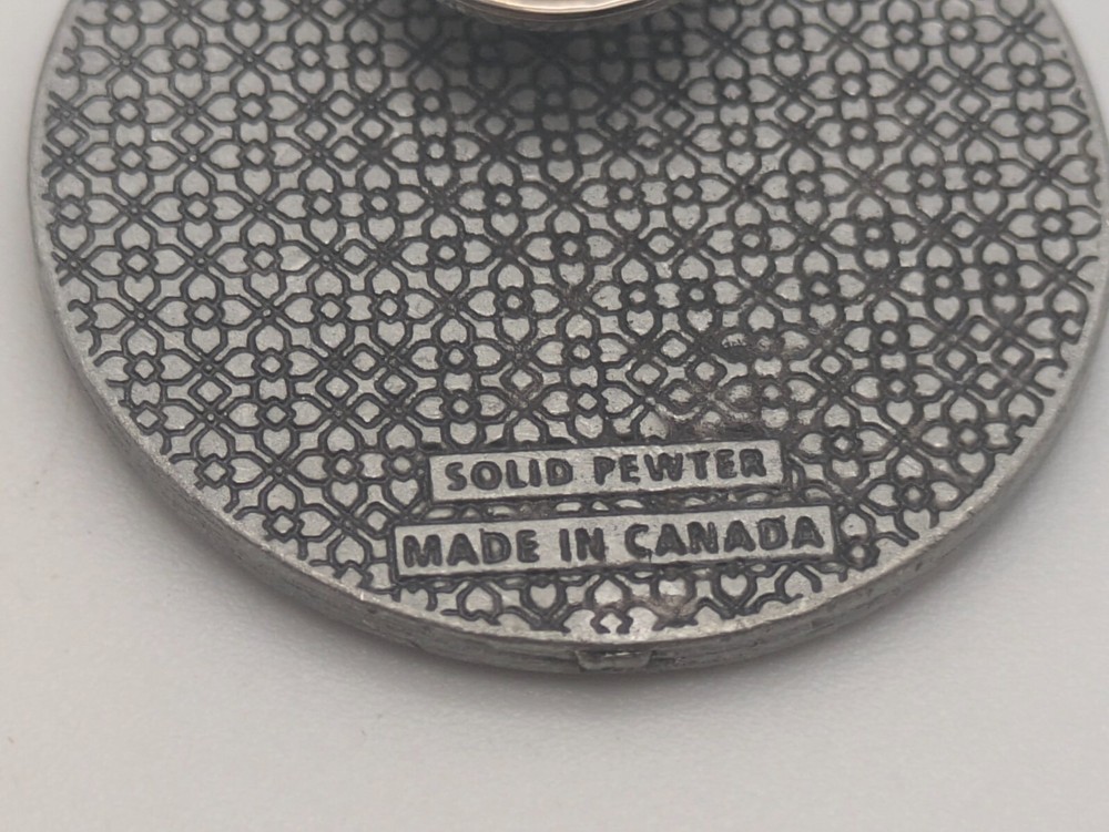 ANCESTRY 25th Anniversary Lapel Pin Solid Pewter