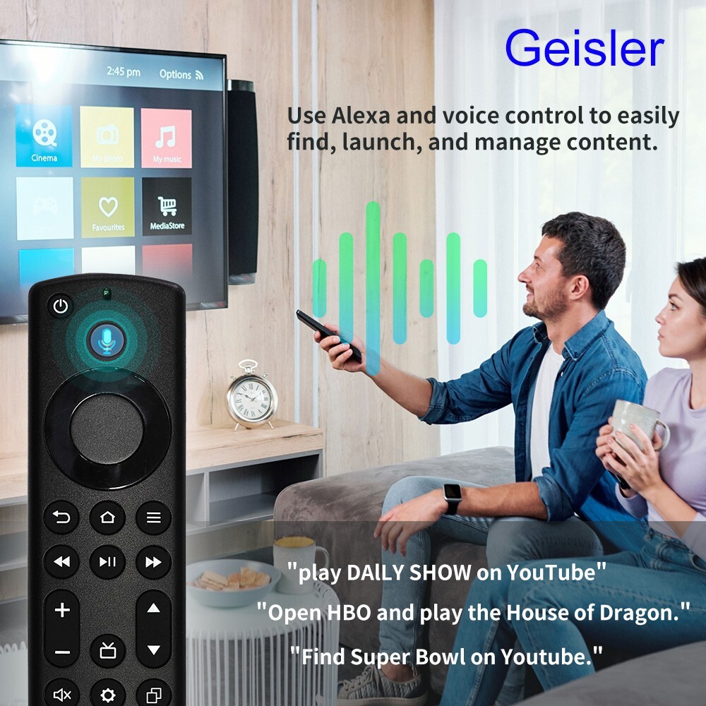 Amazon Fire TV Replacement Remote Control For Stick 4K Max Streaming Device