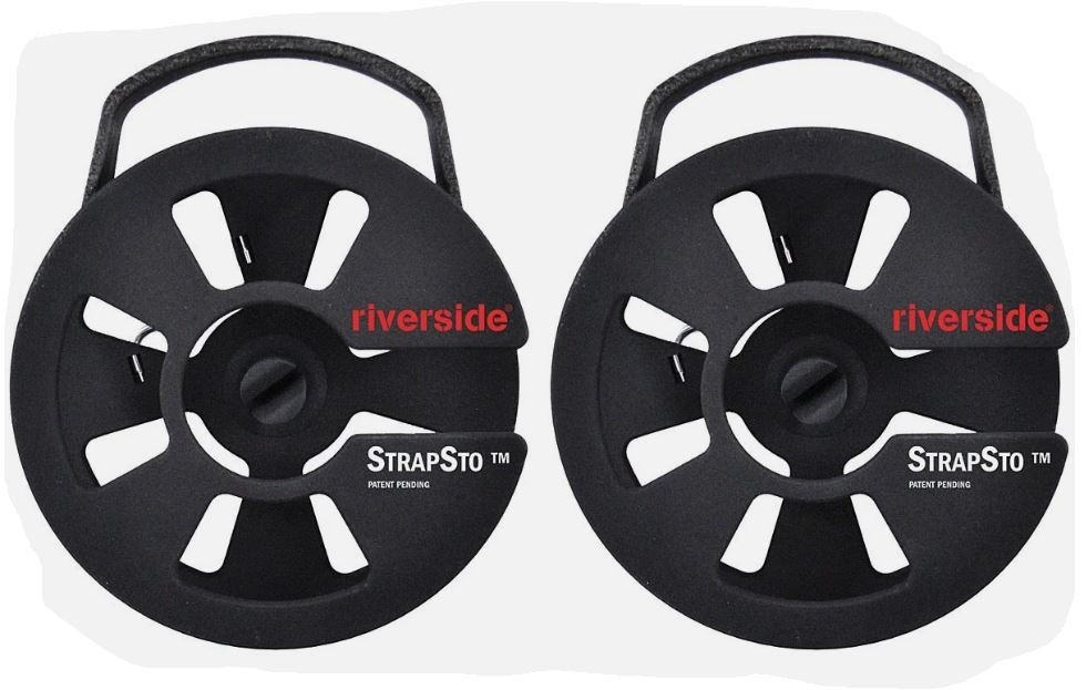 StrapSto Cam Strap Reel 2-Pack,   Tie down strap organizer reels