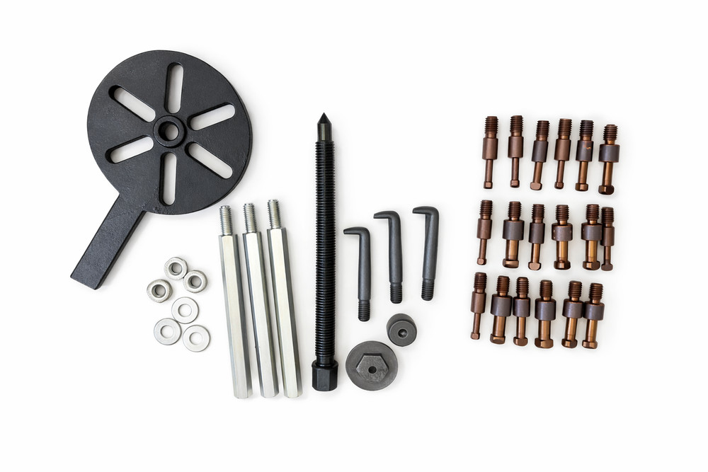 36-in-1 Bearing Puller Separator Kit Inner Bearing Set with Case NEW open box
