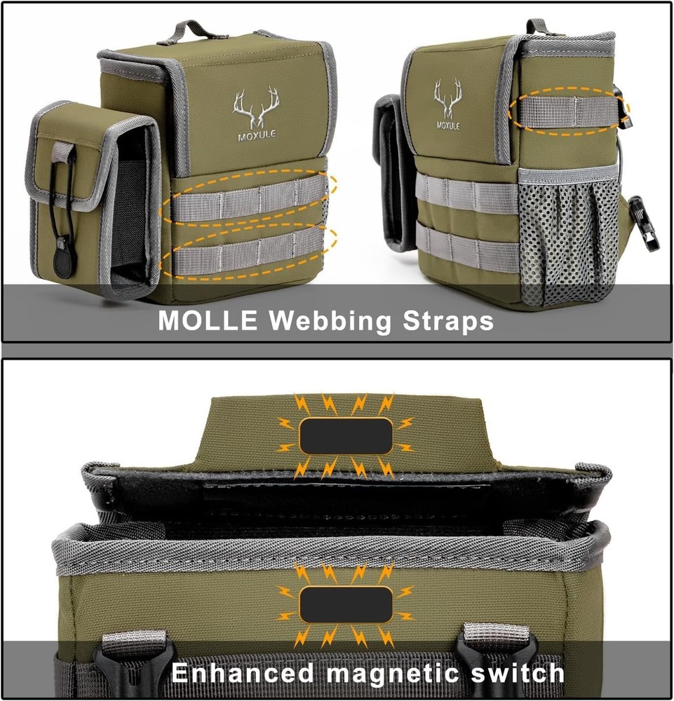 Binocular Harness Chest Pack: Bino Case with Rangefinder Pocket