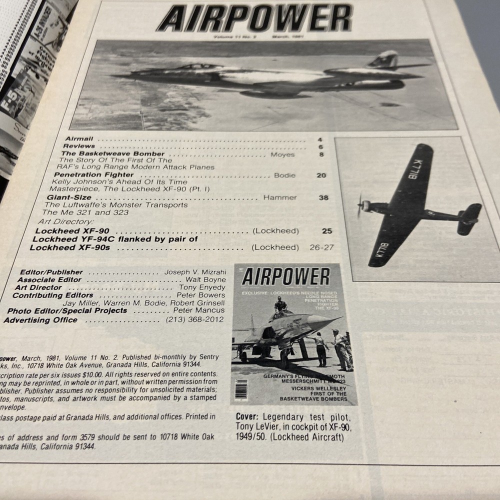 Airpower Magazine March 1981