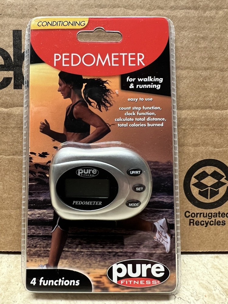 Conditioning PEDOMETER 4 Functions for Walking & Running-8033WP-New