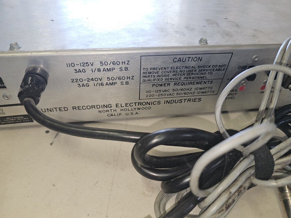 urei Model 529 room equalizer, Powers On, As-is