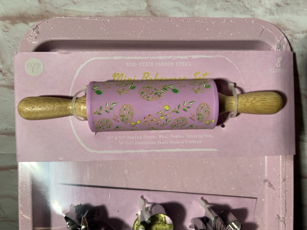 Core - Mini Bake Set - 8 Pieces - Kitchen Tools - Ros43329 - Easter - Holiday