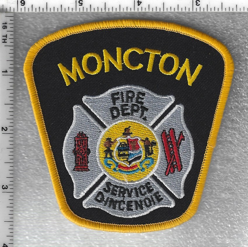 Moncton Fire Department (New Brunswick, Canada) Shoulder Patch