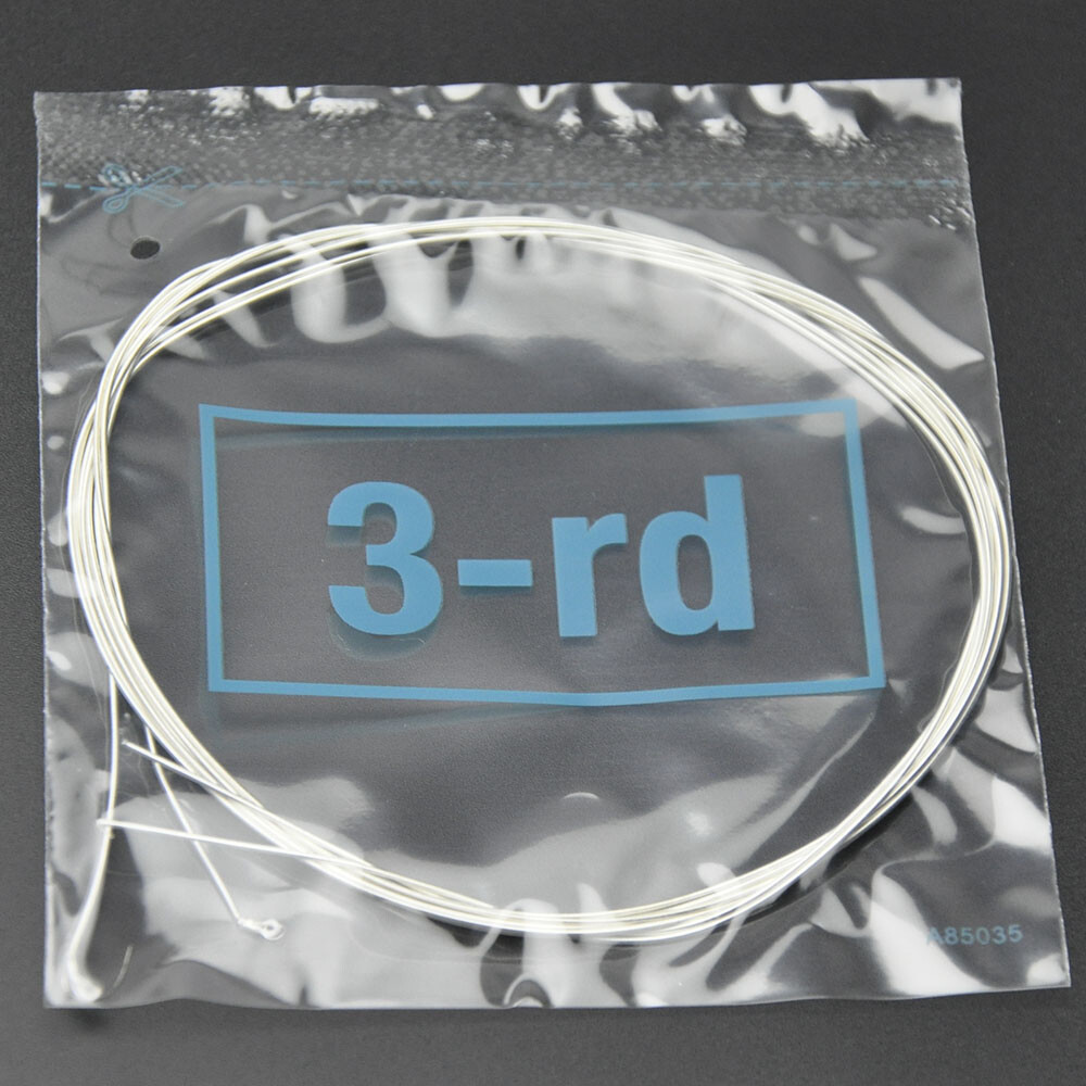10 Sets AOD12 Strings for 12-string OUD Clear Nylon Silver Plated Copper Alloy