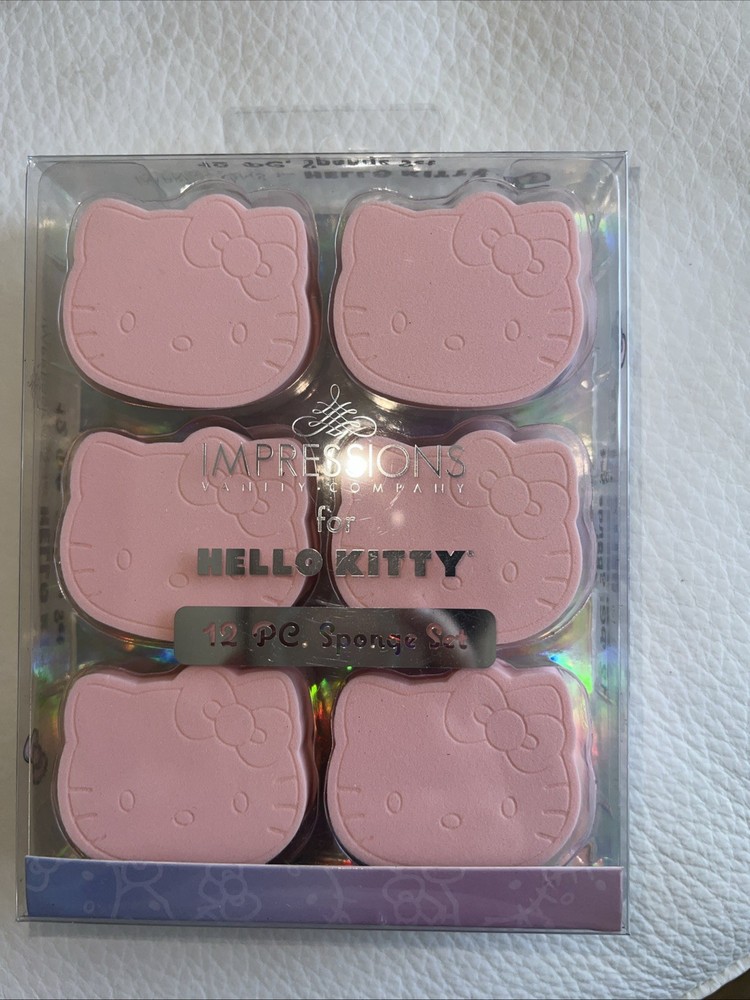 Hello Kitty Makeup Sponge Set 12
