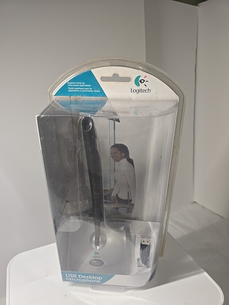 Logitech USB Desktop Microphone New