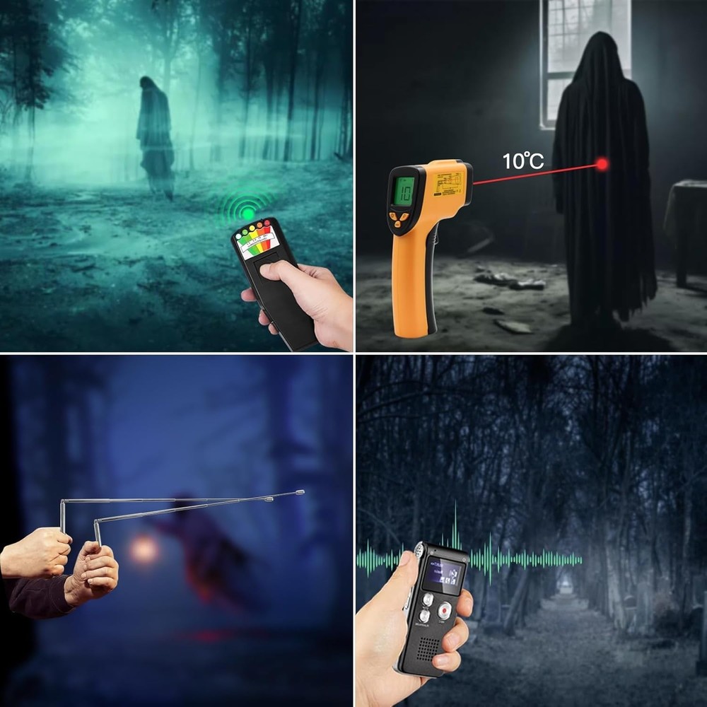 9Pcs Ghost Hunting Equipment Set