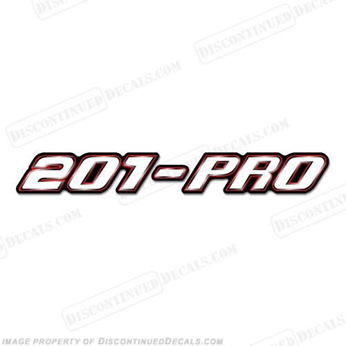 Fits Stratos "201-PRO" Decal