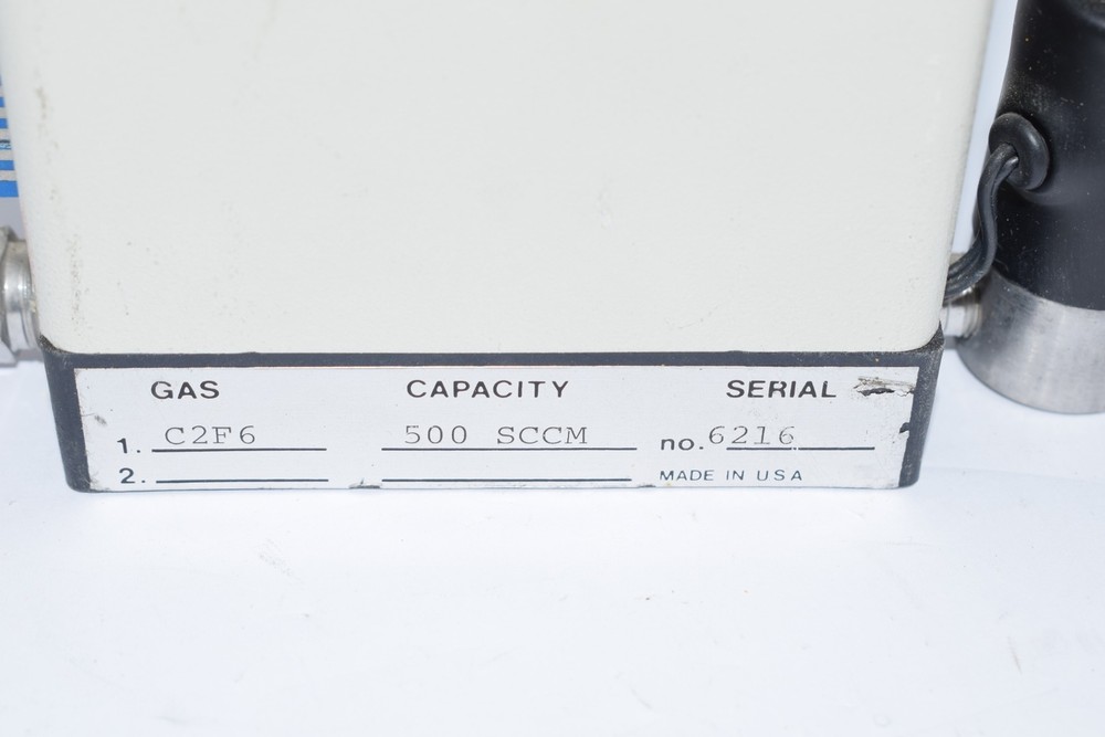 Precision Flow Devices PFD Mass Flow Controller C2F6 Gas 500 SCCM
