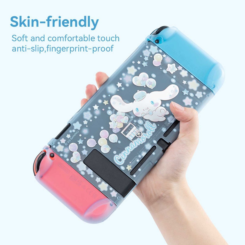 GeekShare Protective Case for Nintendo Switch Console & JoyCon Cover Cinnamoroll