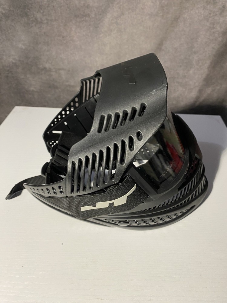 JT Flex 8 Full Coverage Paintball Mask - Black Spectra Goggle Head Shield