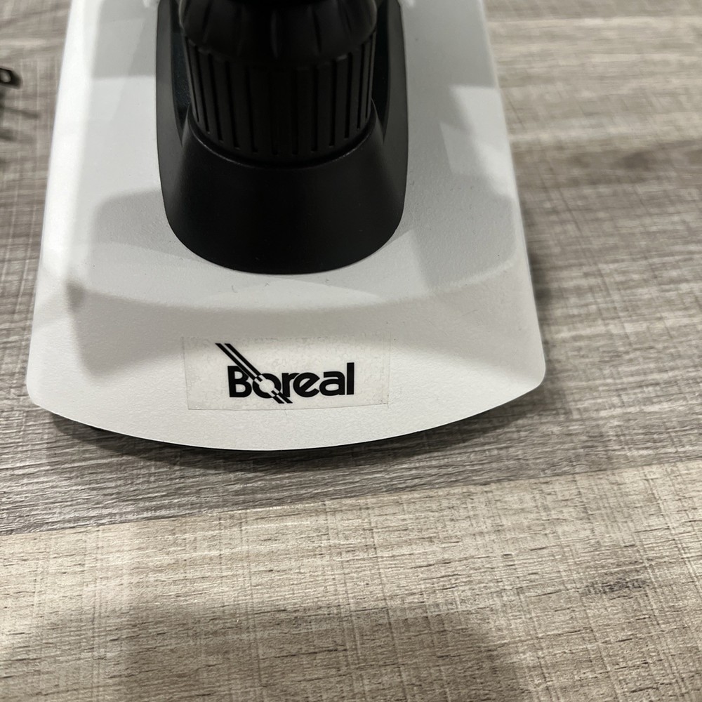 Boreal LIGHTED MICROSCOPE -WORKS! Missing Parts
