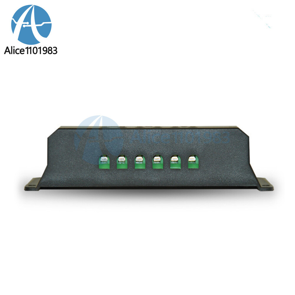 30A Solar Panel Battery Charge Controller 12V/24V LCD Regulator Auto Dual USB