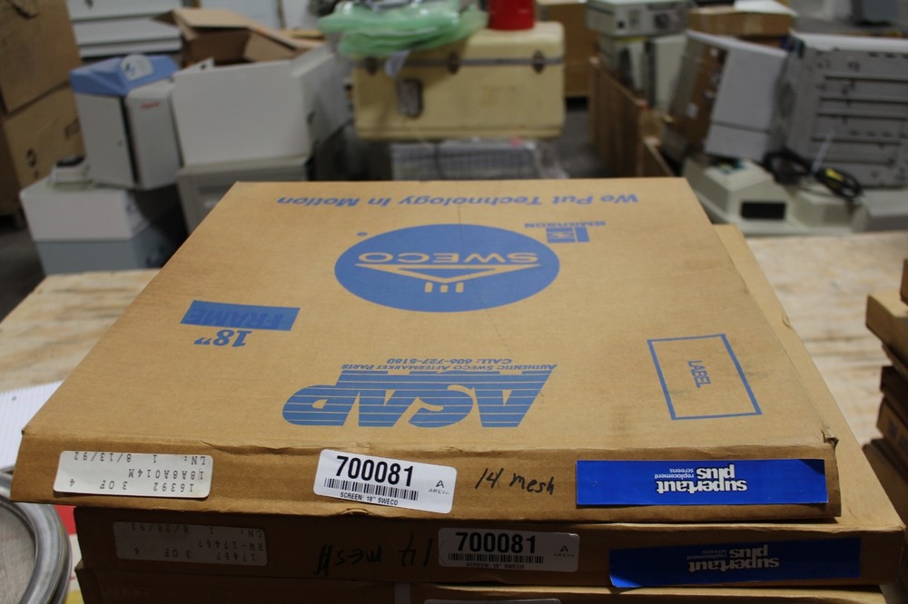 NEW SWECO SIEVE SCREEN  18"  14 MESH 16392 18A8A014M