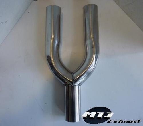Exhaust Y Piece Divider Pipe 2" 50.8mm Joint Section