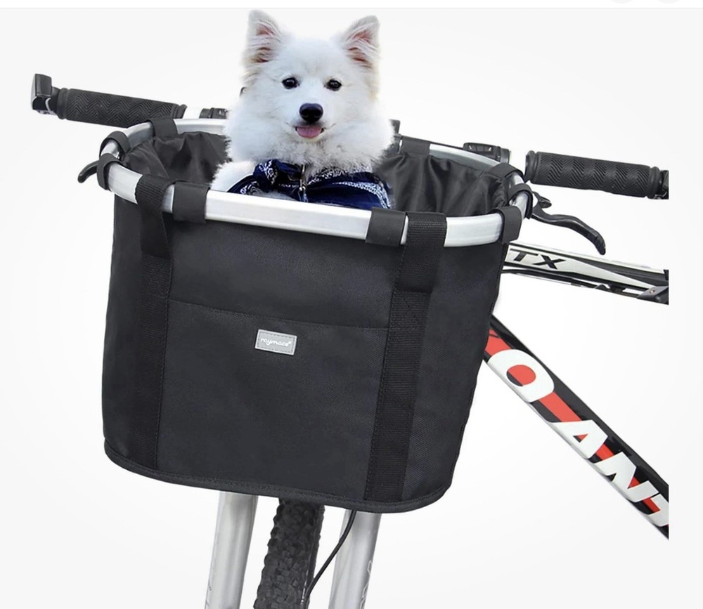 Ray ace Bicycle Basket For Small Dogs